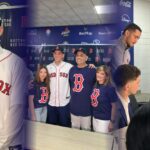 Harry Canedo firma con los Boston Red Sox