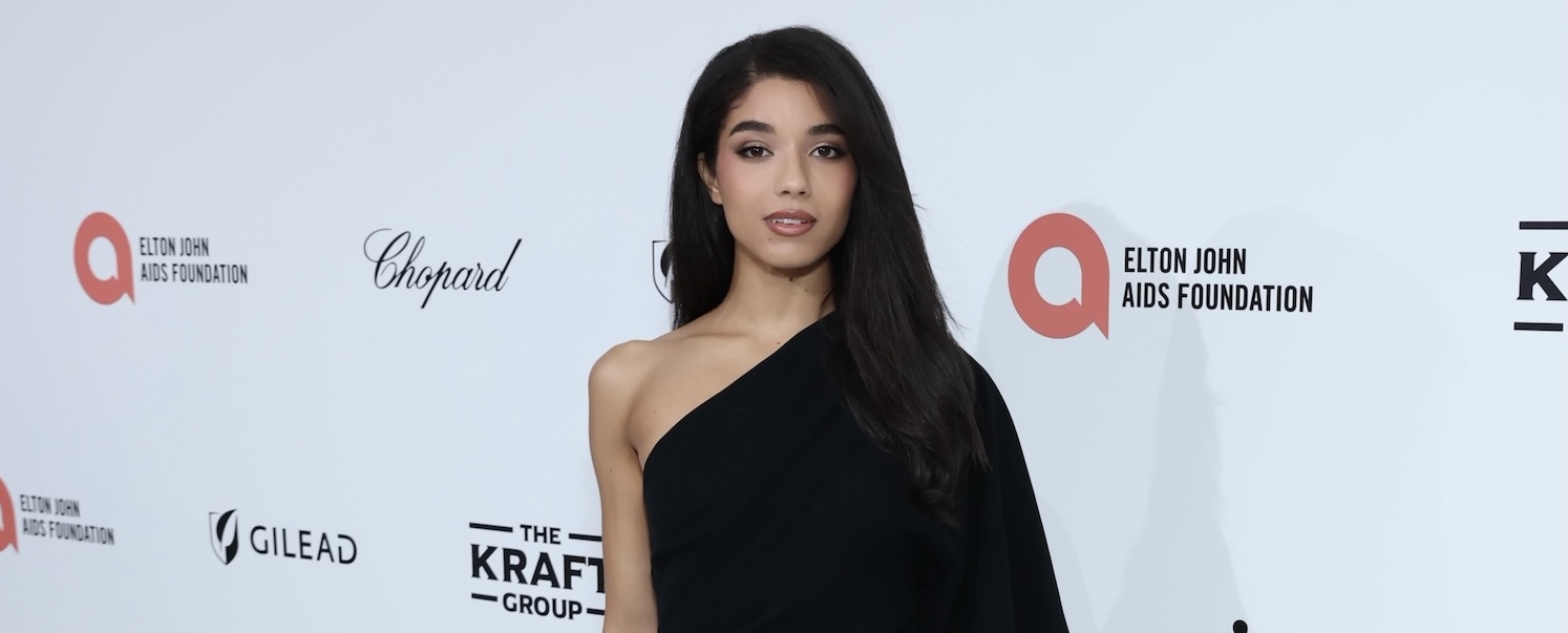 Yovanna Ventura con Elton John